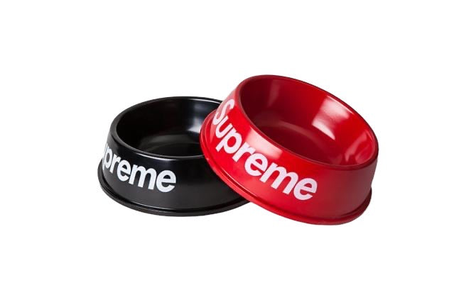 Supreme dog bowl - Red or Black