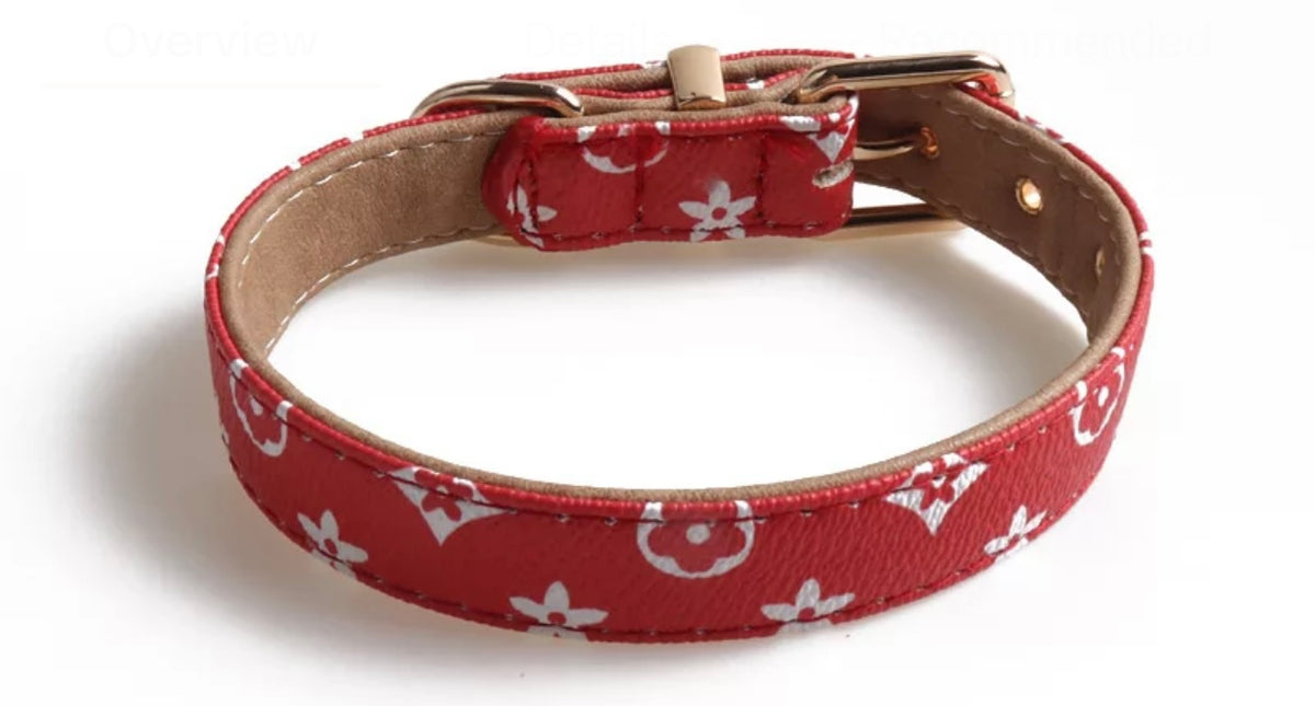 Louis Vuitton Dog Collars 