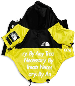 The Dog face hoodie - yellow
