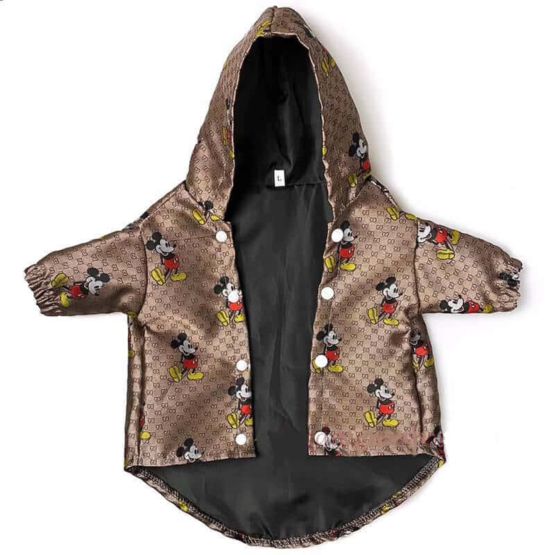 Mickey G windbreaker brown