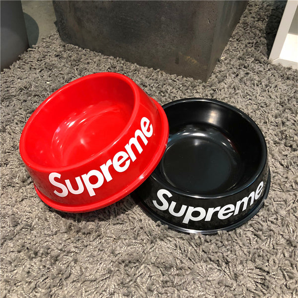 Supreme dog bowl - Red or Black